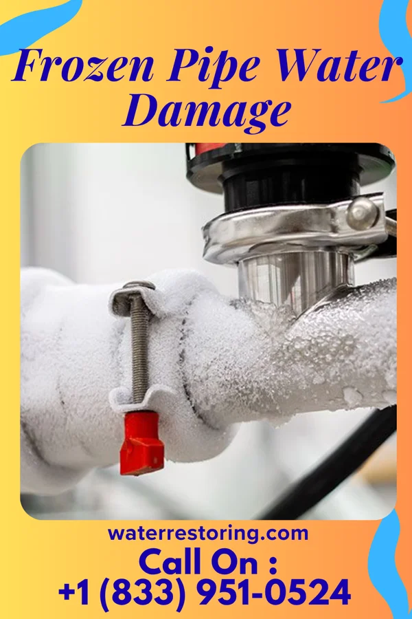 Frozen Pipe Water Damage in Congress, OH